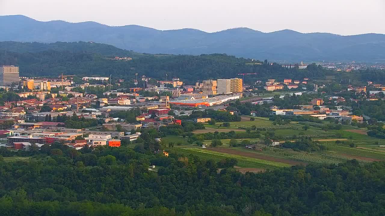 Découvrez la Webcam Sans Frontières entre Nova Gorica et Gorizia !