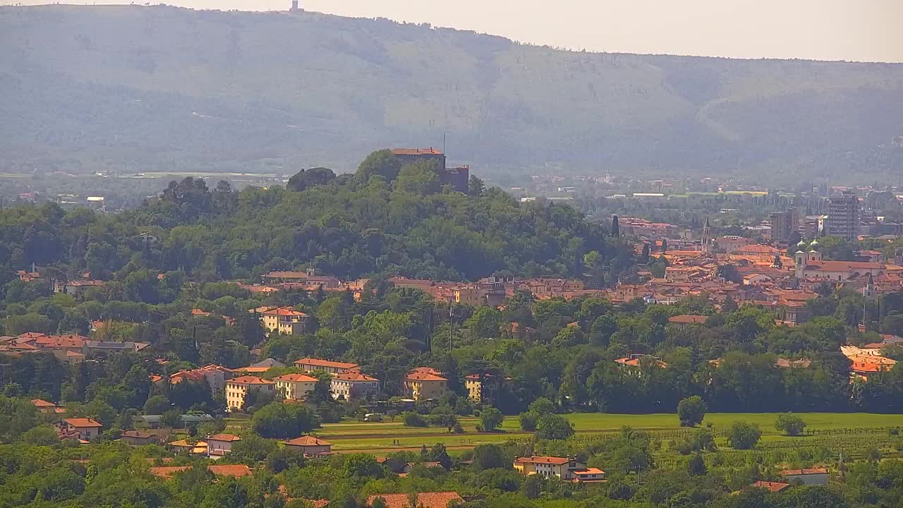 Borderless webcam of Nova Gorica and Gorizia