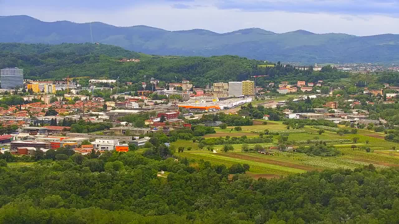 Grenzenlose Webcam: Nova Gorica und Gorizia / Görz live erleben!