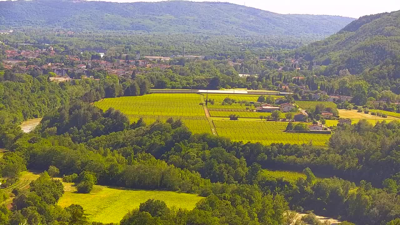 Borderless webcam of Nova Gorica and Gorizia
