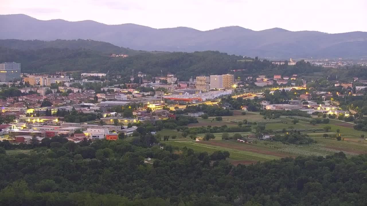 Borderless webcam of Nova Gorica and Gorizia