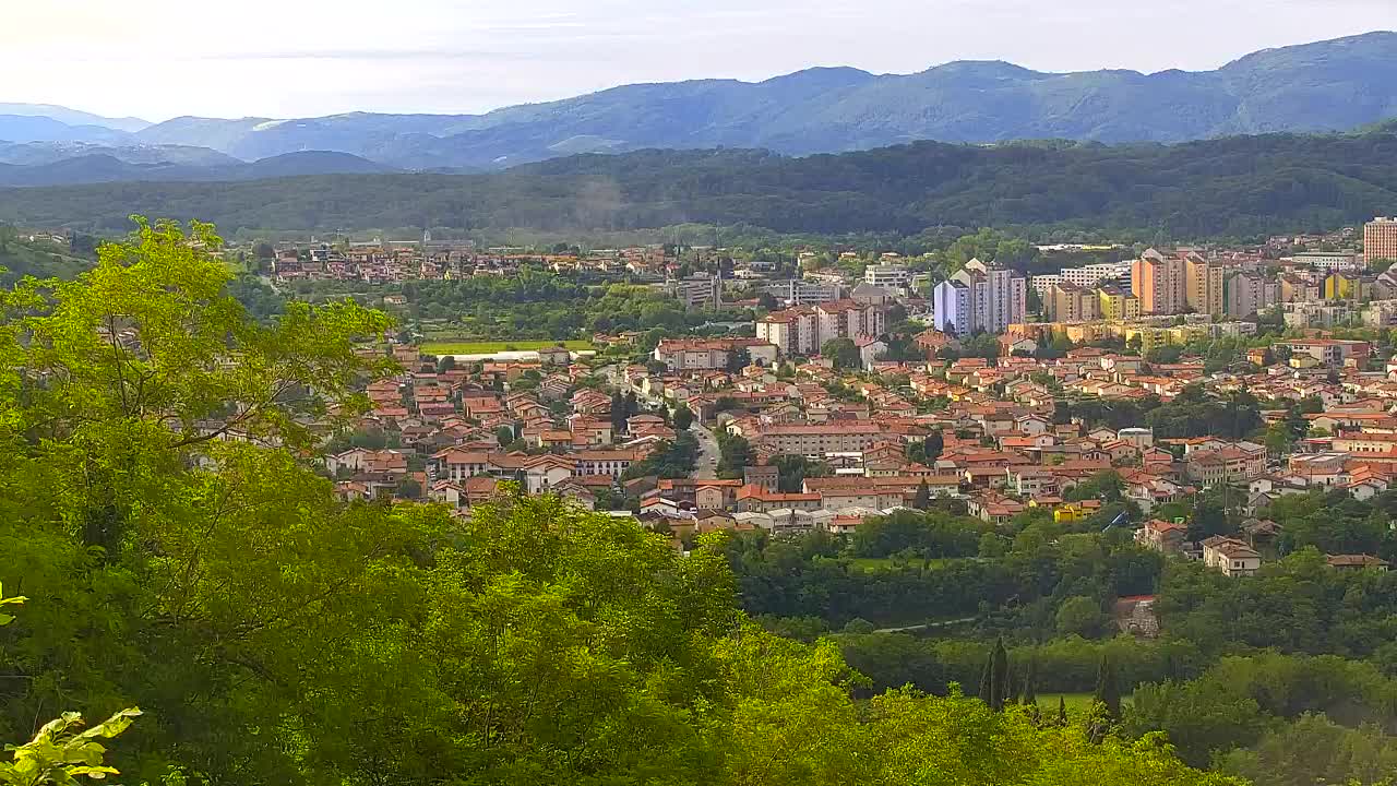Borderless webcam of Nova Gorica and Gorizia