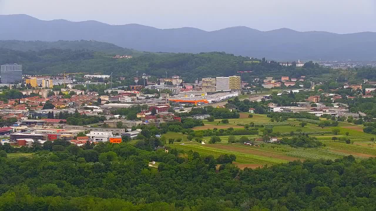 Borderless webcam of Nova Gorica and Gorizia