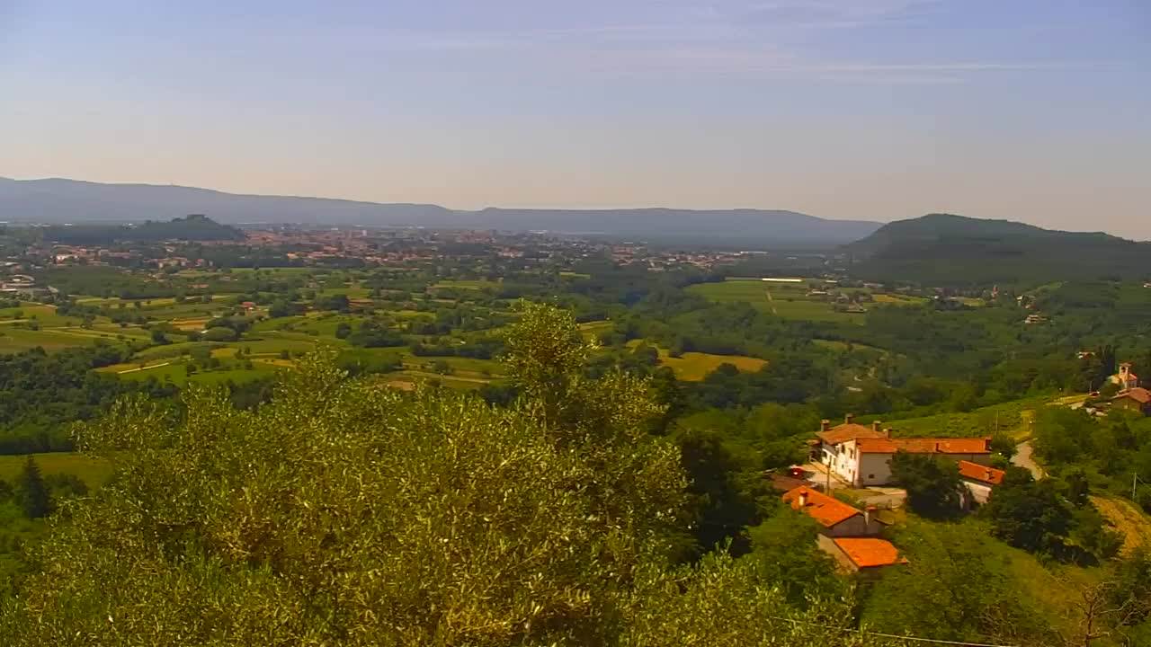 Borderless webcam of Nova Gorica and Gorizia