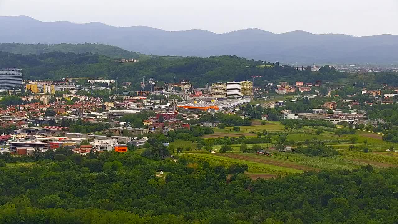 Grenzenlose Webcam: Nova Gorica und Gorizia / Görz live erleben!