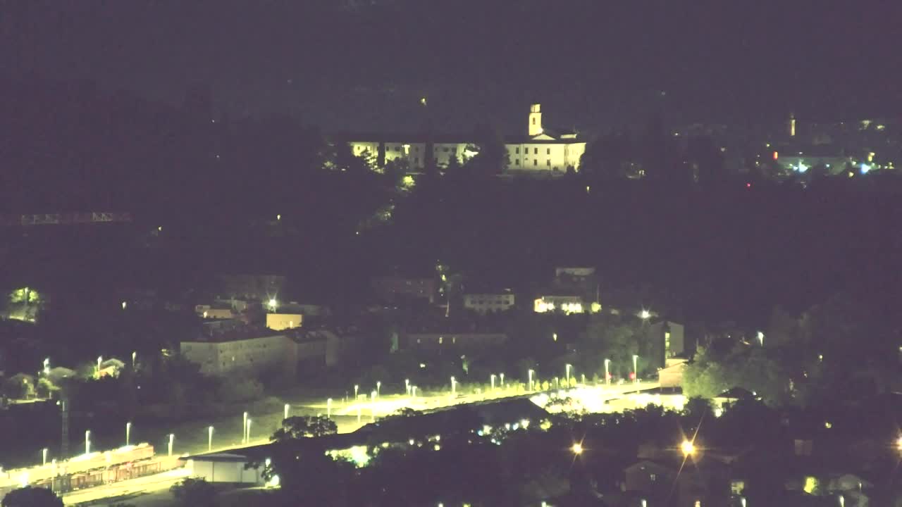Borderless webcam of Nova Gorica and Gorizia