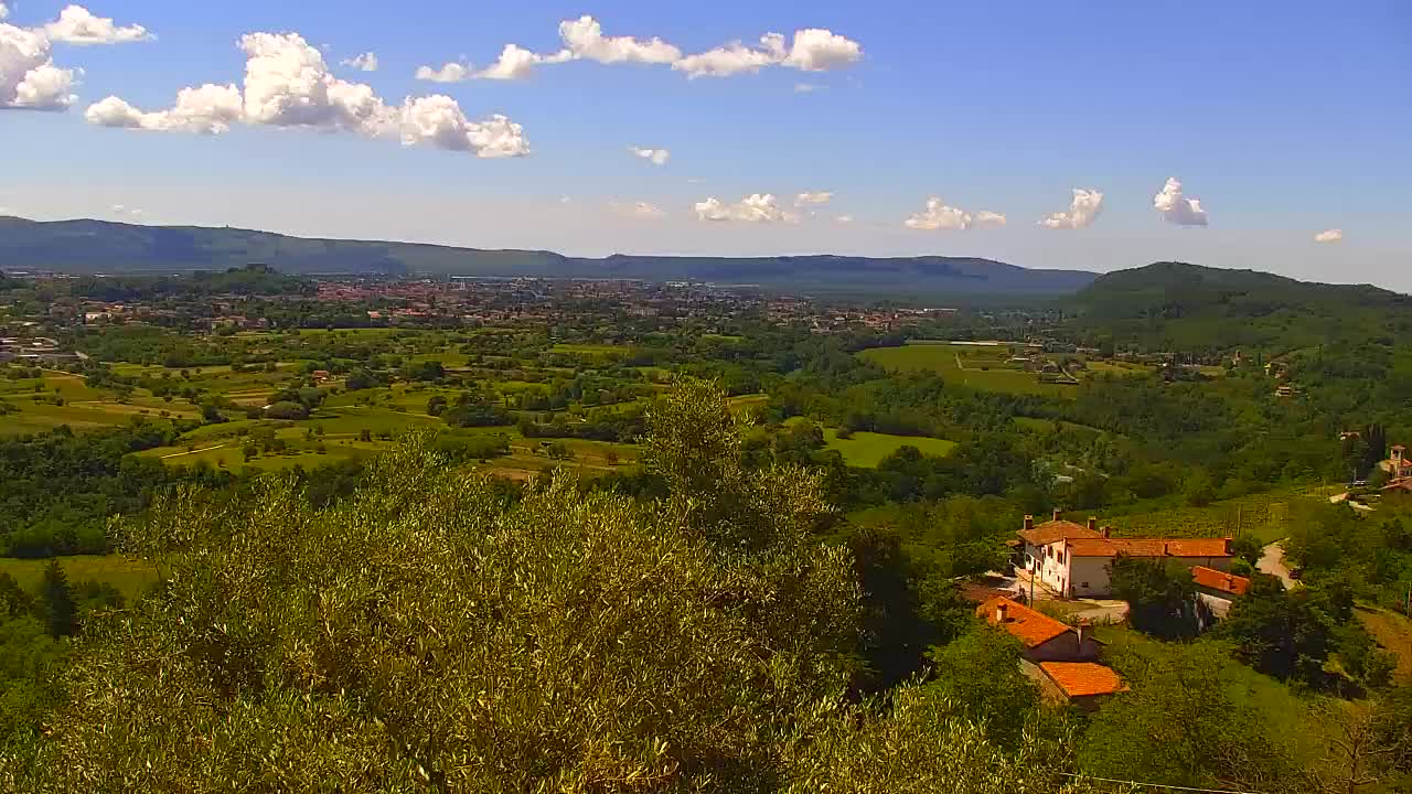 Borderless webcam of Nova Gorica and Gorizia
