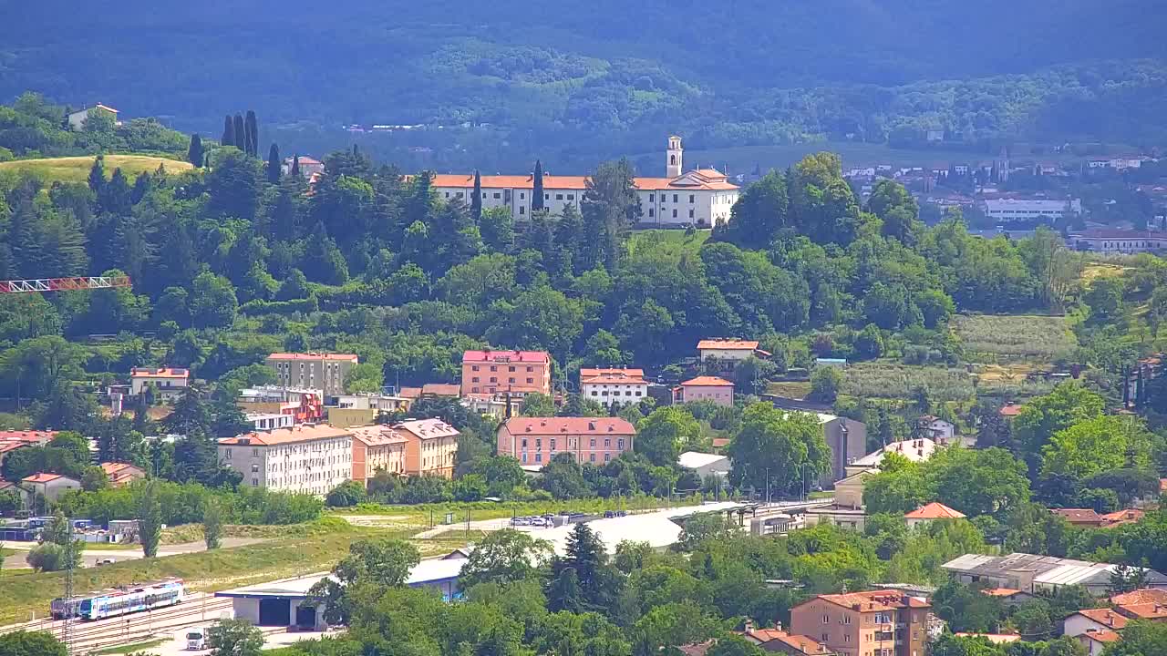 Borderless webcam of Nova Gorica and Gorizia