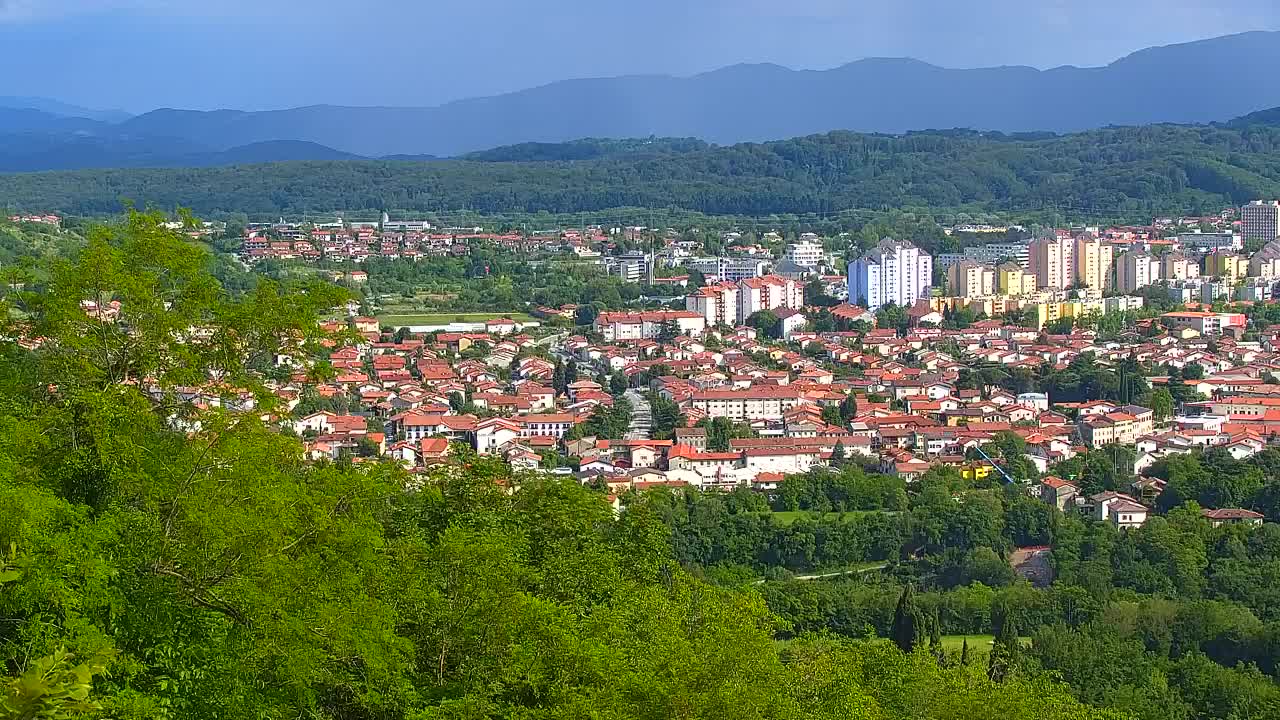 Borderless webcam of Nova Gorica and Gorizia
