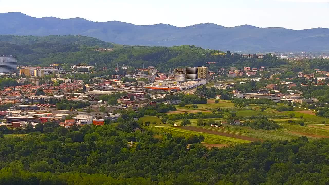 Borderless webcam of Nova Gorica and Gorizia