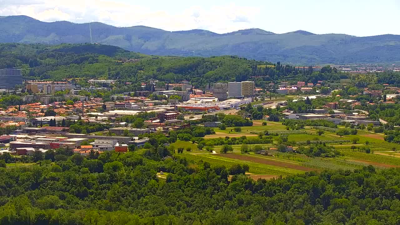 Grenzenlose Webcam: Nova Gorica und Gorizia / Görz live erleben!