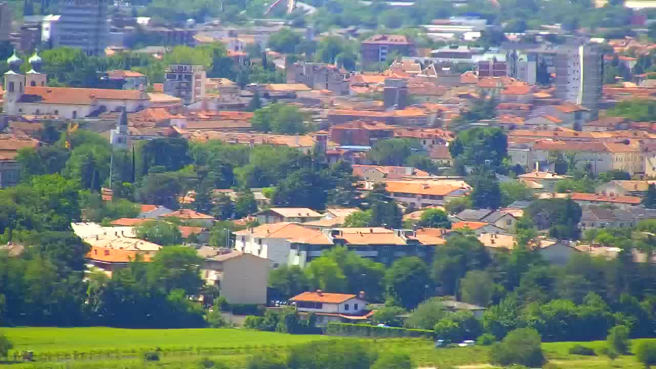 Grenzenlose Webcam: Nova Gorica und Gorizia / Görz live erleben!