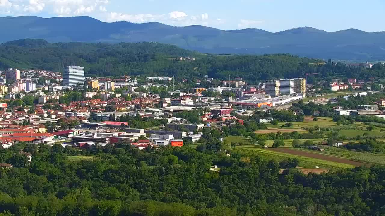 Brezmejna spletna kamera Nova Gorica in Gorica!