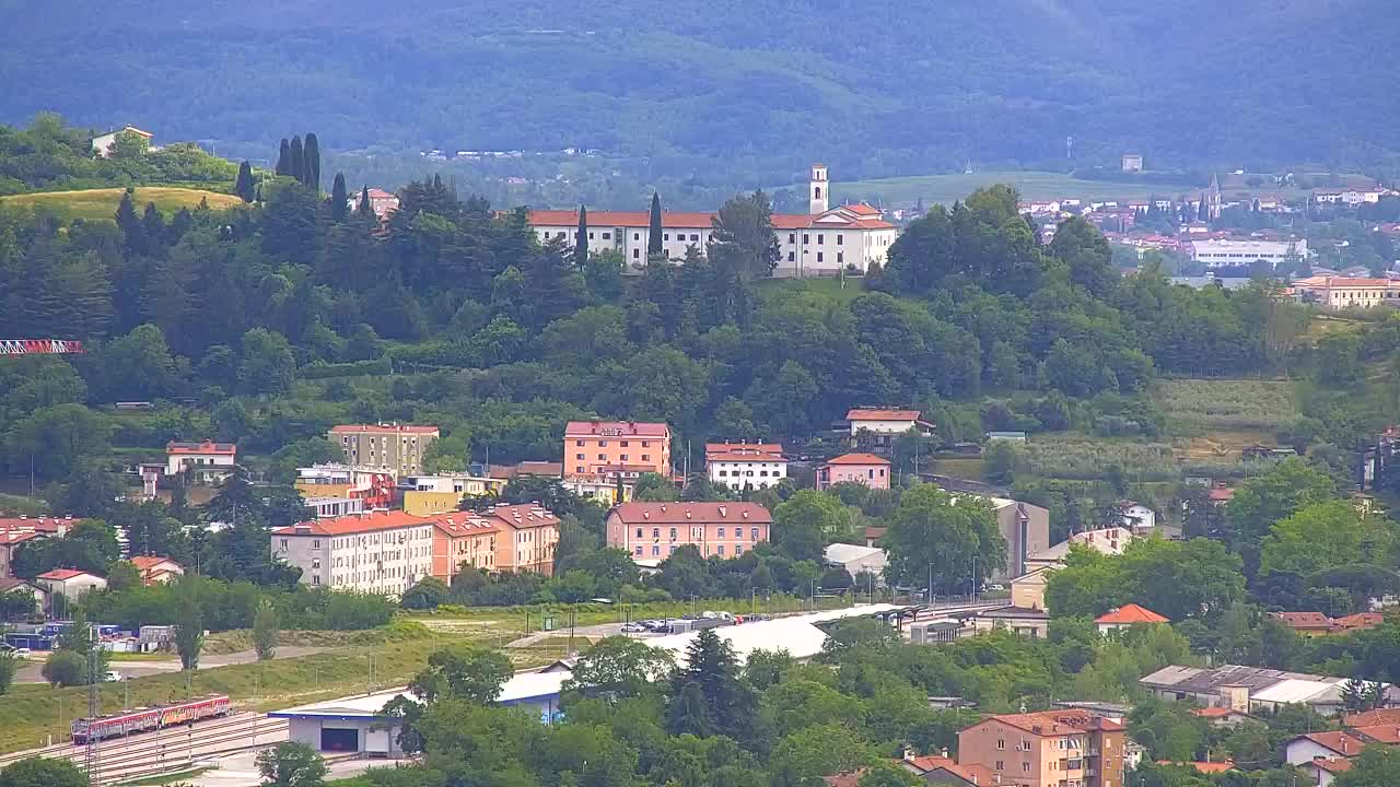 Borderless webcam of Nova Gorica and Gorizia