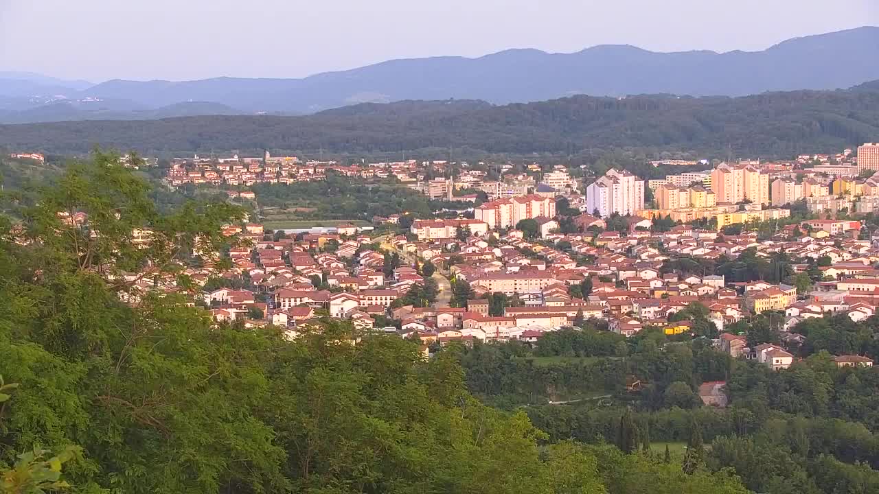 Borderless webcam of Nova Gorica and Gorizia