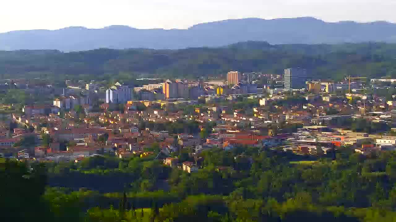 Borderless webcam of Nova Gorica and Gorizia