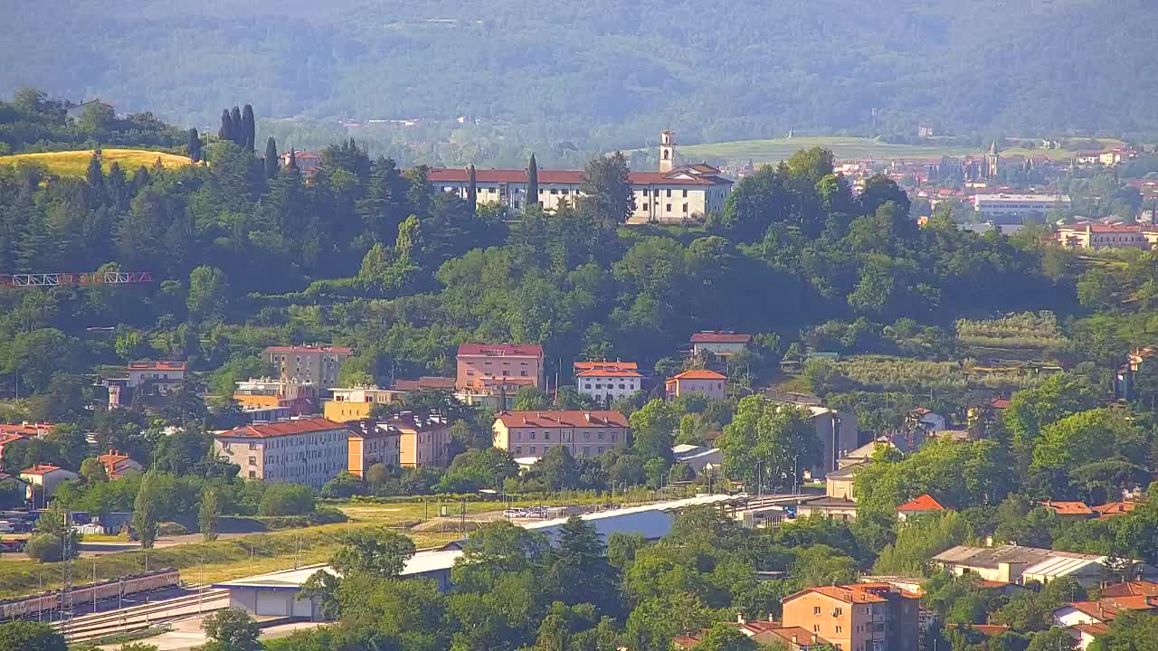 Borderless webcam of Nova Gorica and Gorizia
