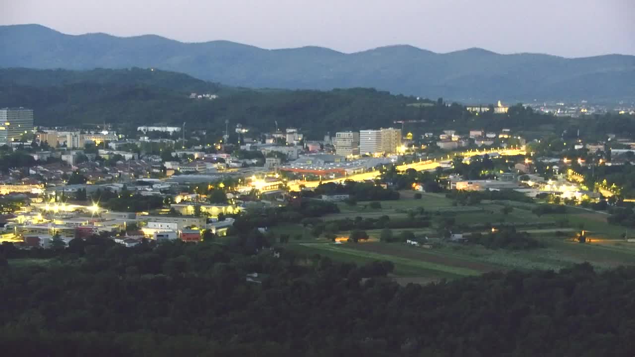 Borderless webcam of Nova Gorica and Gorizia