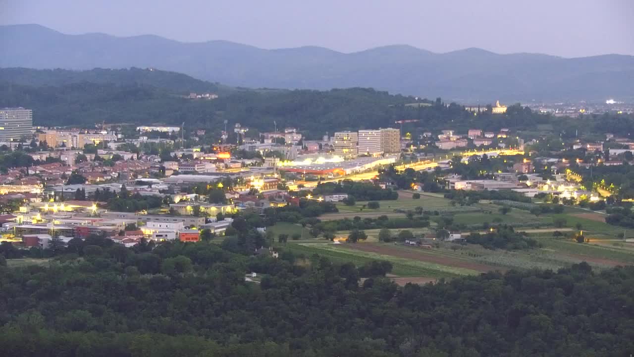Borderless webcam of Nova Gorica and Gorizia