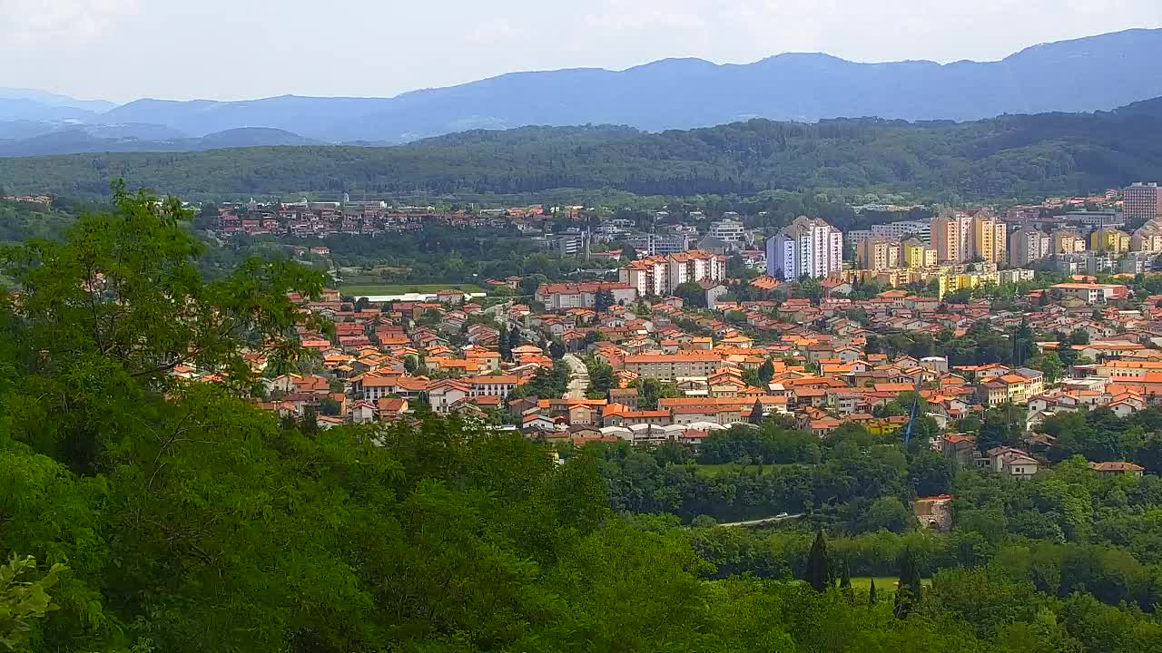 Borderless webcam of Nova Gorica and Gorizia