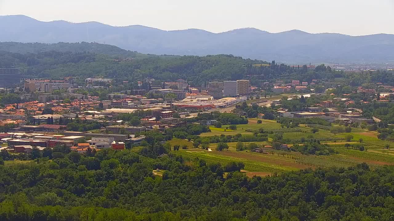 Découvrez la Webcam Sans Frontières entre Nova Gorica et Gorizia !