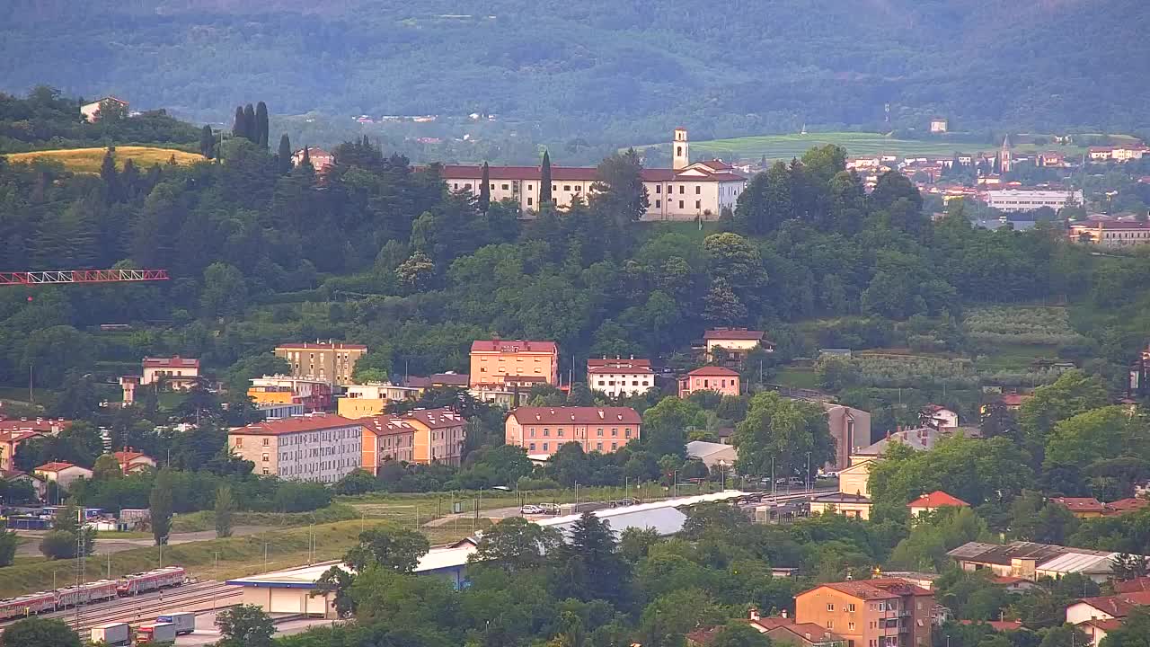 Borderless webcam of Nova Gorica and Gorizia