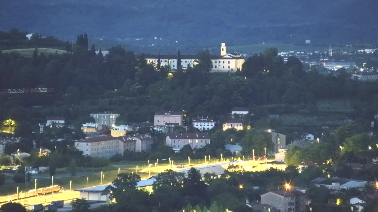 Borderless webcam of Nova Gorica and Gorizia