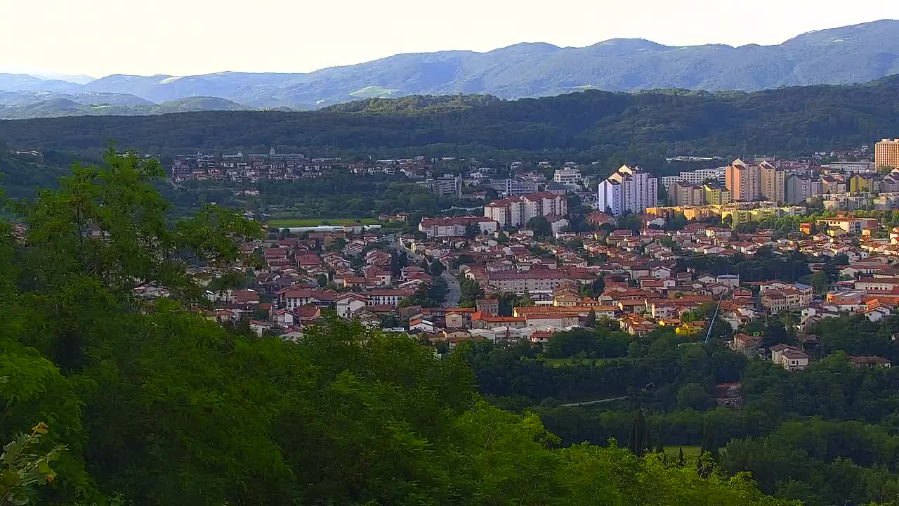 Borderless webcam of Nova Gorica and Gorizia