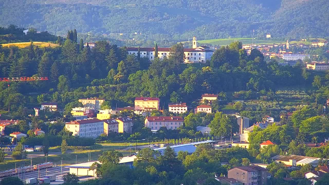 Borderless webcam of Nova Gorica and Gorizia