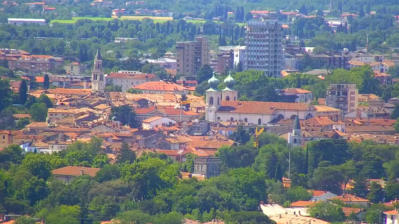 Borderless webcam of Nova Gorica and Gorizia