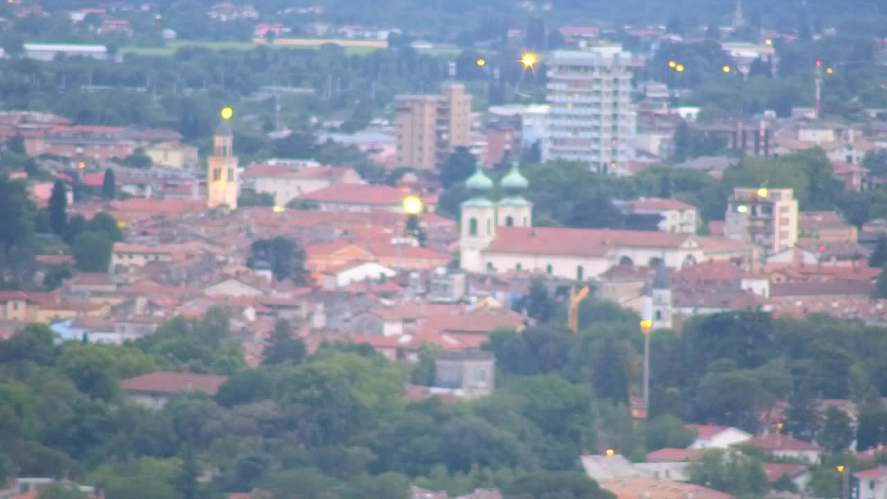 Borderless webcam of Nova Gorica and Gorizia