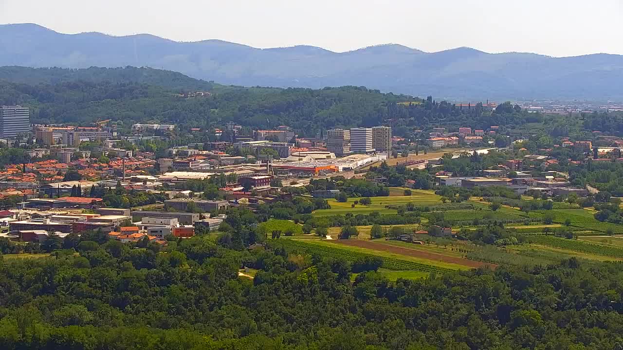 Grenzenlose Webcam: Nova Gorica und Gorizia / Görz live erleben!