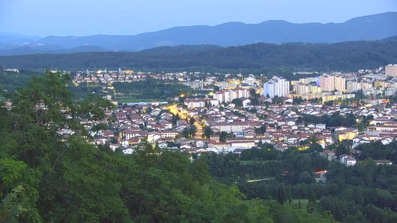Borderless webcam of Nova Gorica and Gorizia