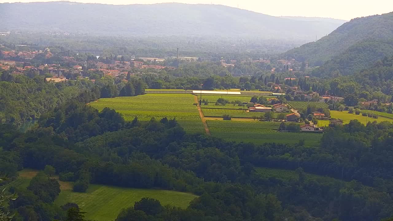 Borderless webcam of Nova Gorica and Gorizia