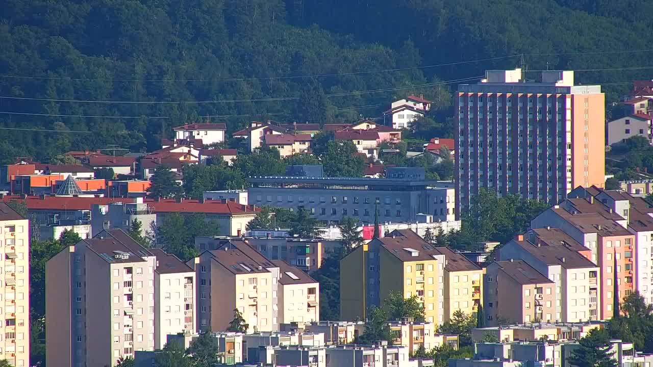 Borderless webcam of Nova Gorica and Gorizia
