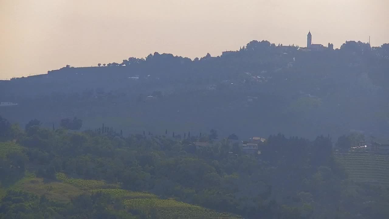 Borderless webcam of Nova Gorica and Gorizia