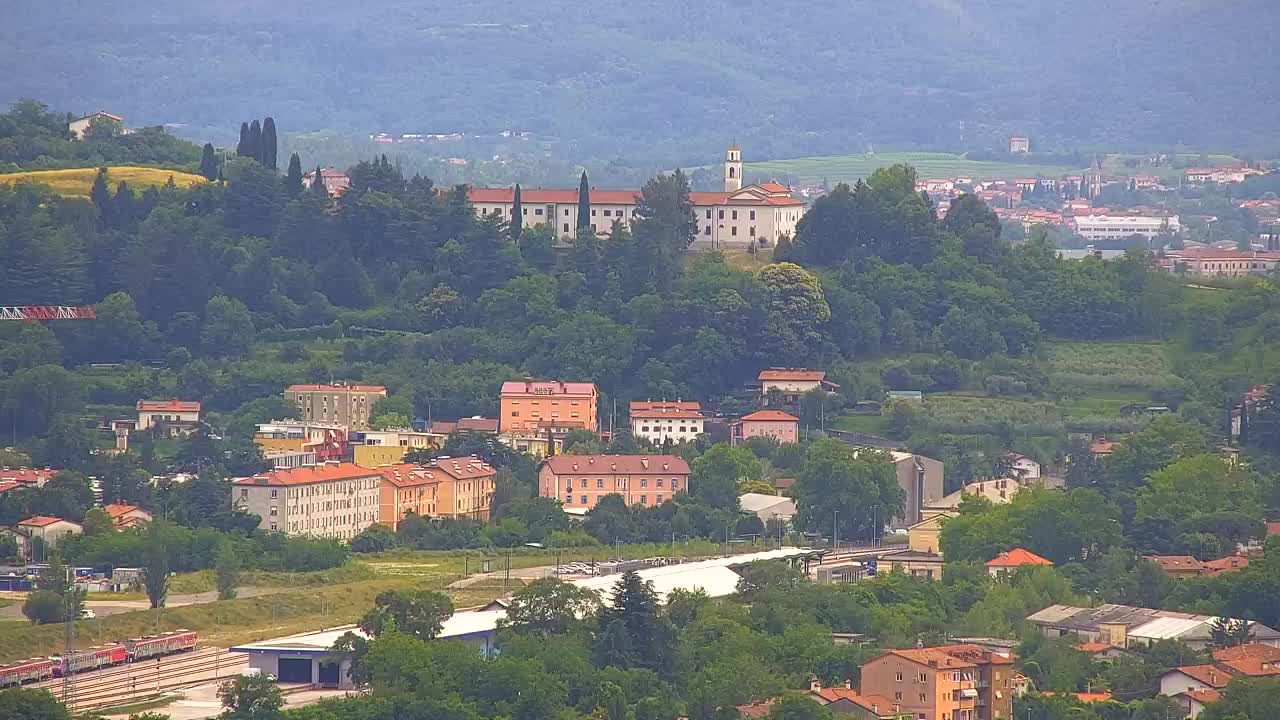 Borderless webcam of Nova Gorica and Gorizia