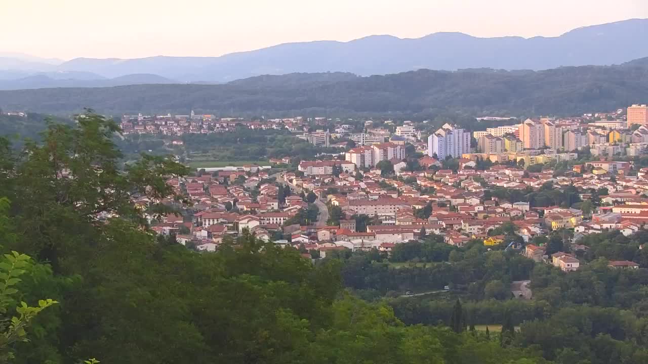 Borderless webcam of Nova Gorica and Gorizia