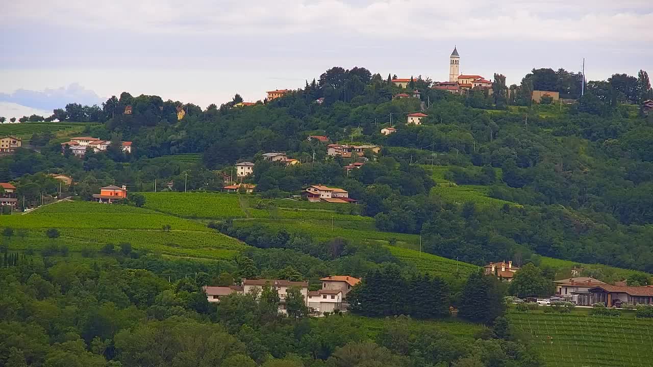 Borderless webcam of Nova Gorica and Gorizia