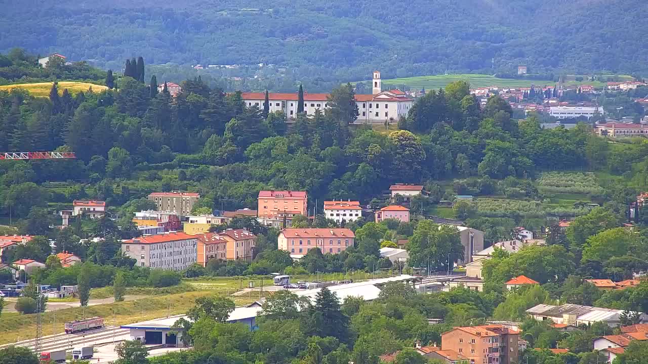 Borderless webcam of Nova Gorica and Gorizia