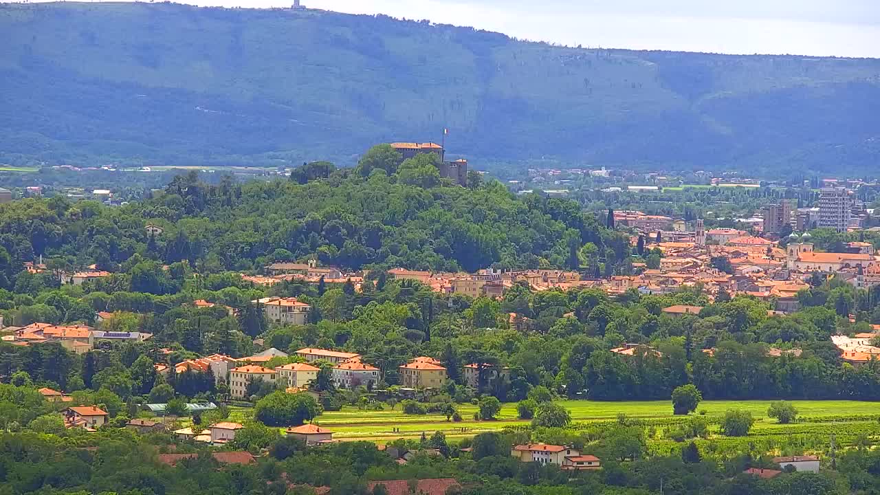 Borderless webcam of Nova Gorica and Gorizia