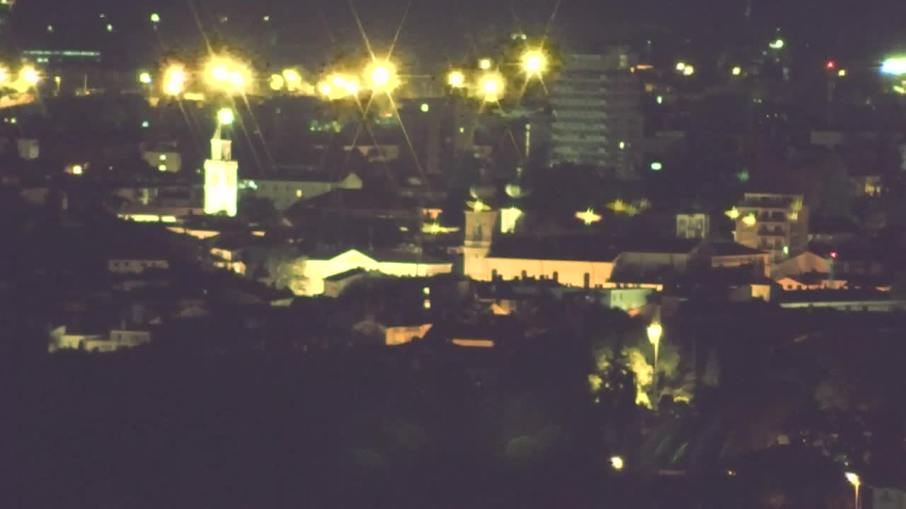 Borderless webcam of Nova Gorica and Gorizia