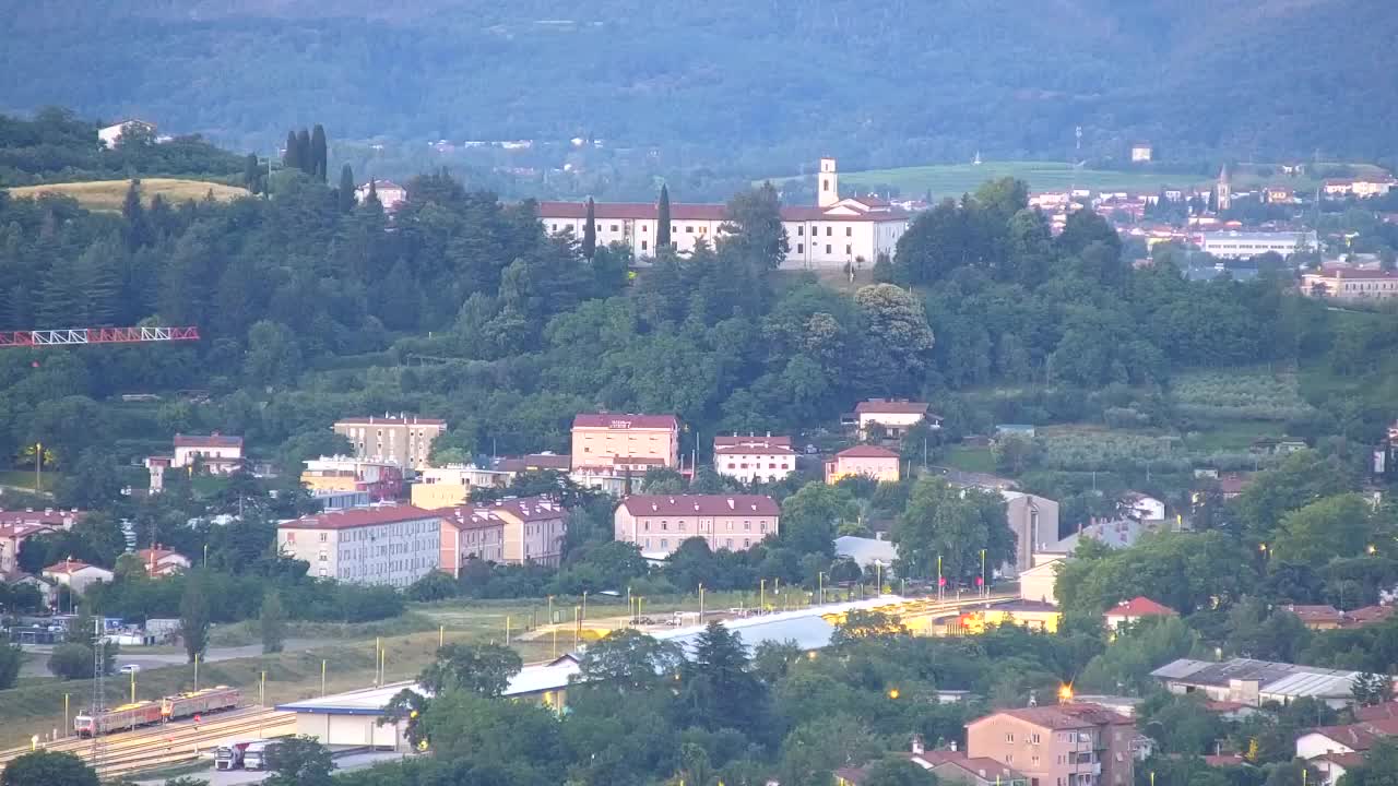 Borderless webcam of Nova Gorica and Gorizia
