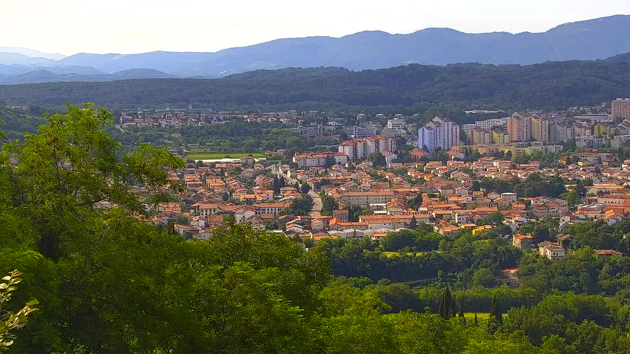 Borderless webcam of Nova Gorica and Gorizia
