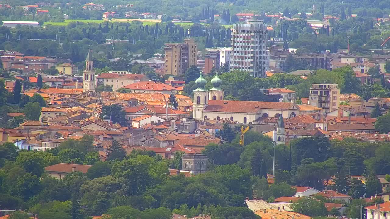 Borderless webcam of Nova Gorica and Gorizia