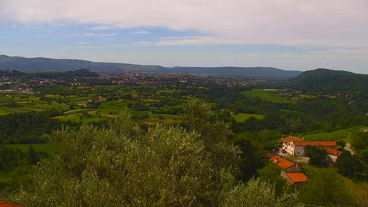Borderless webcam of Nova Gorica and Gorizia