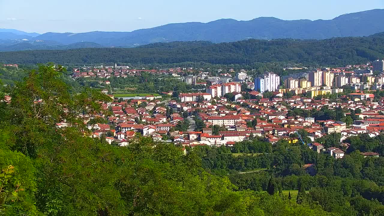 Borderless webcam of Nova Gorica and Gorizia
