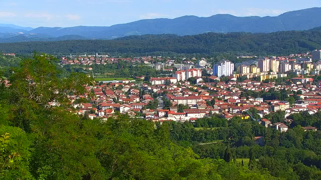 Borderless webcam of Nova Gorica and Gorizia