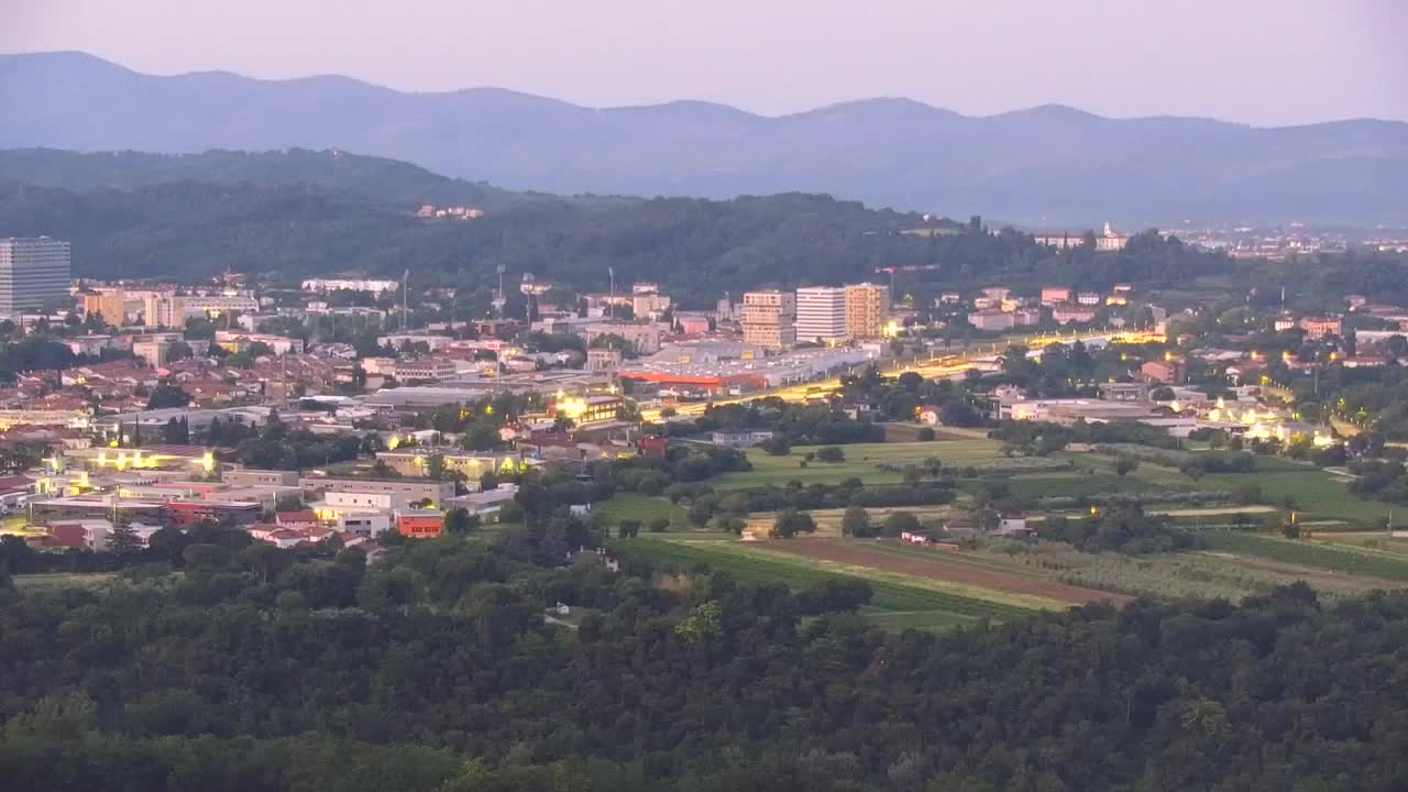 Borderless webcam of Nova Gorica and Gorizia