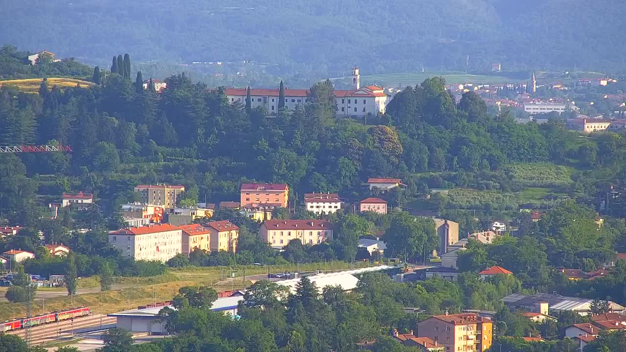 Borderless webcam of Nova Gorica and Gorizia